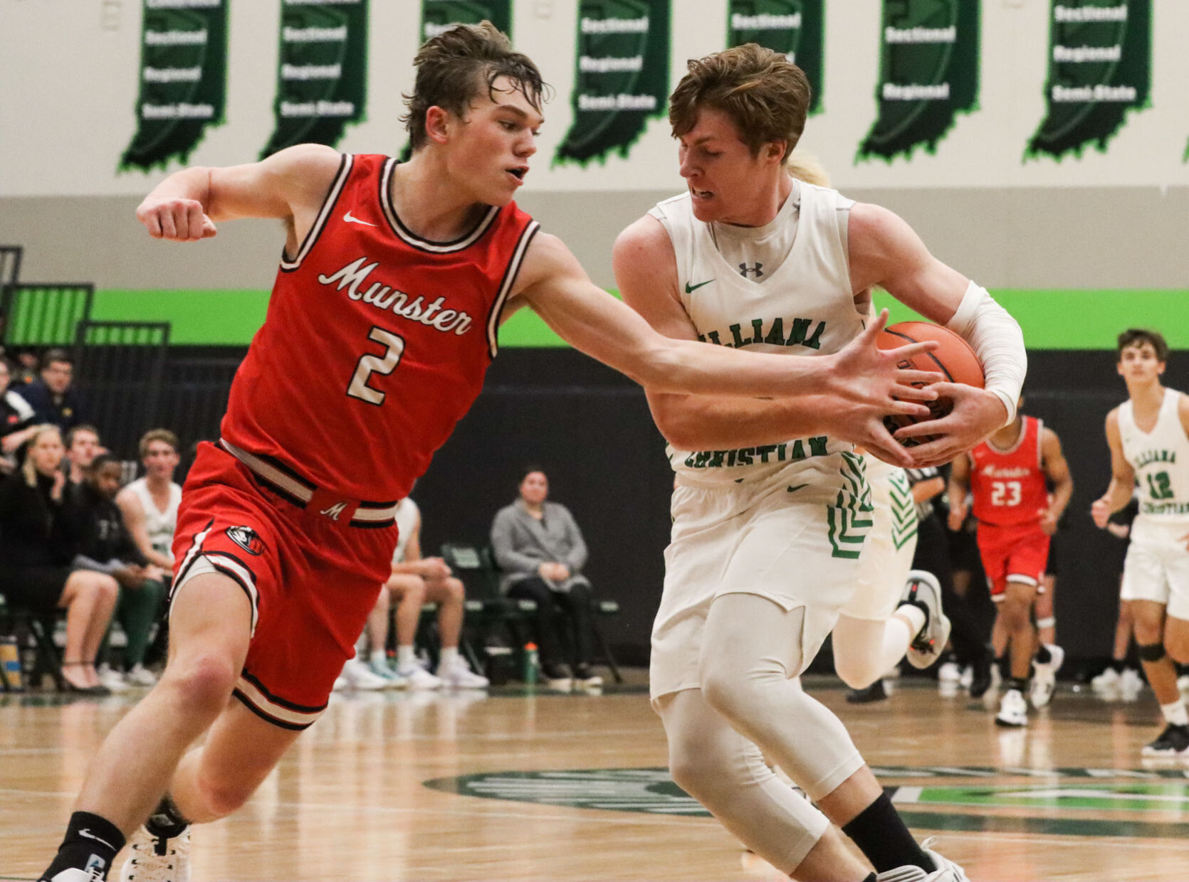Munster at Illiana Christian boys basketball